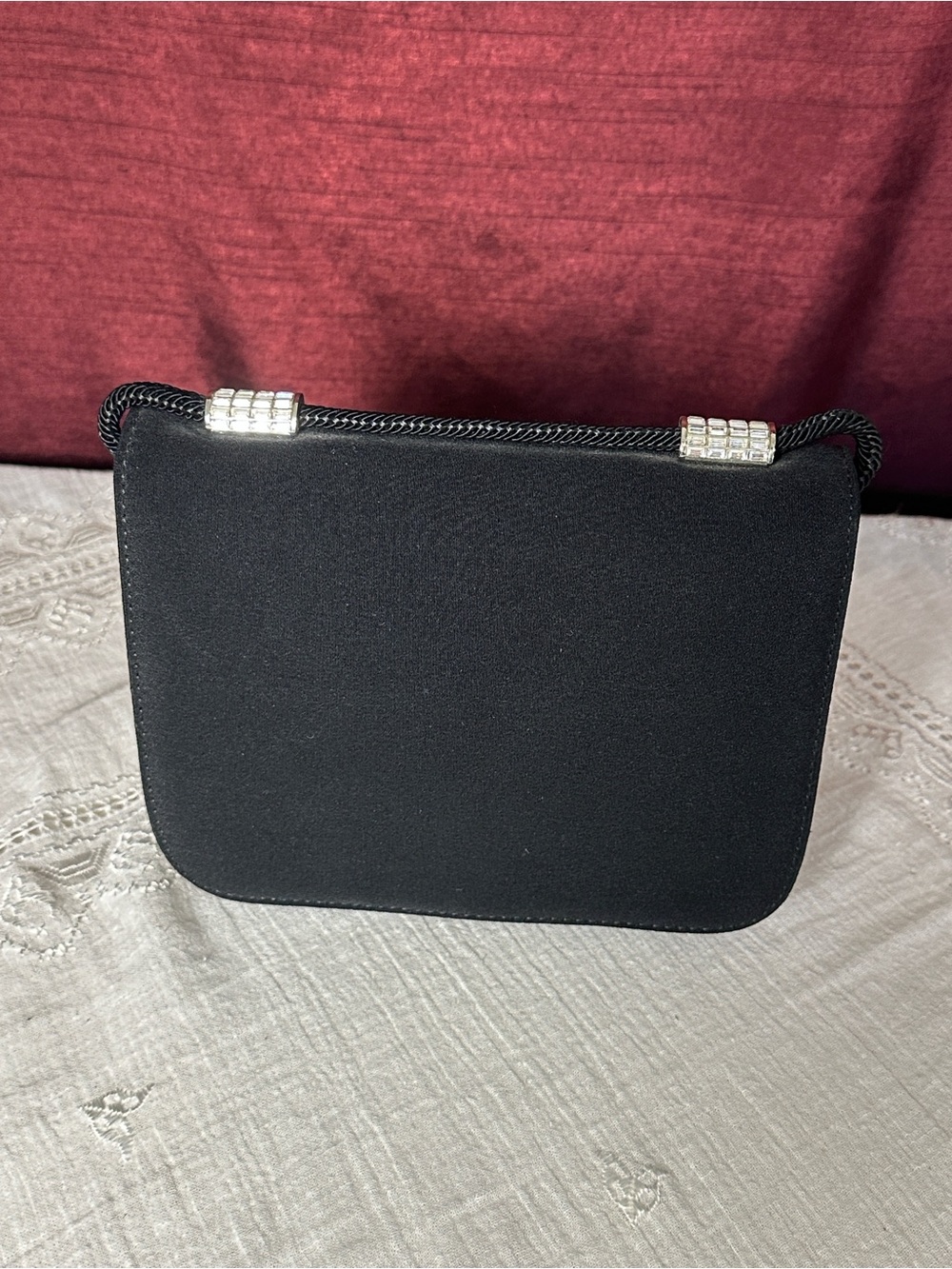 Stuart Weitzman Black Evening Bag ✨ Made in Spain